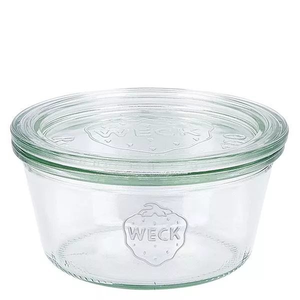 290ml bocal conique faible avec bouchon en verre WECK RR80