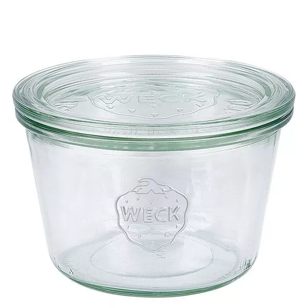 370ml bocal conique avec bouchon en verre WECK RR100