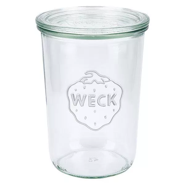 850ml bocal conique avec bouchon en verre WECK RR100