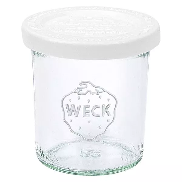 140ml bocal conique avec couvercle fraîcheur WECK RR60