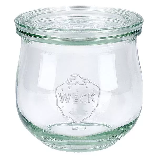 370ml bocal tulipe avec bouchon en verre WECK RR80