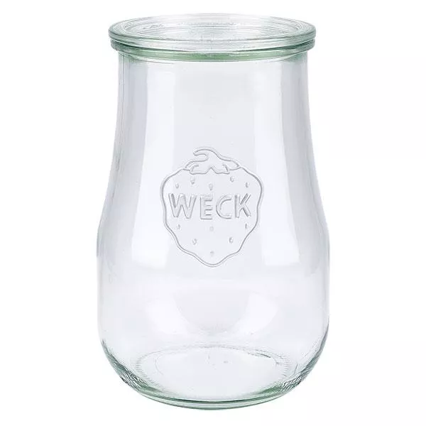 1750ml bocal tulipe avec bouchon en verre WECK RR100