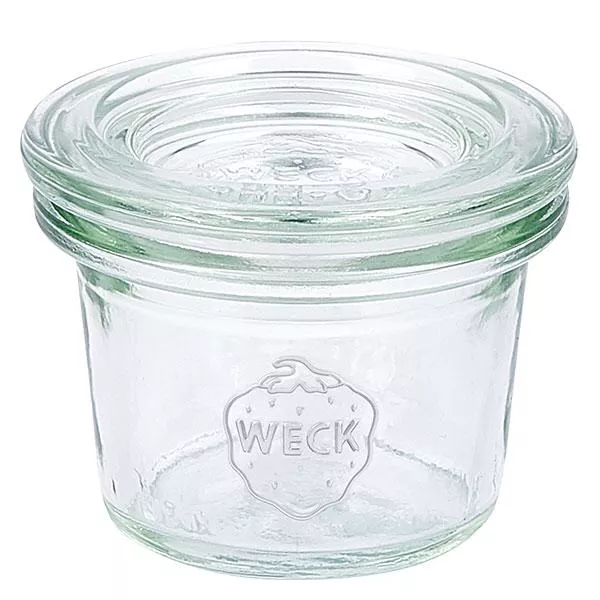 35ml bocal conique avec bouchon en verre WECK RR40