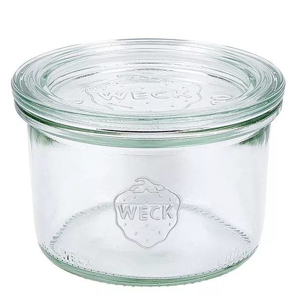 200ml bocal conique avec bouchon en verre WECK RR80