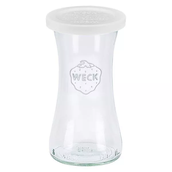 100ml bocal à gourmandises avec couvercle fraîcheur WECK RR40