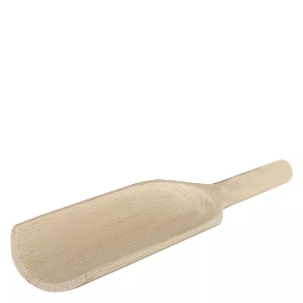 Pelle en bois taille L forme plate - 180mm de long