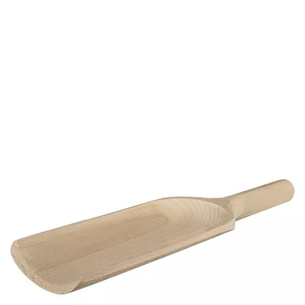 Pelle en bois taille XL forme plate - 250mm de long