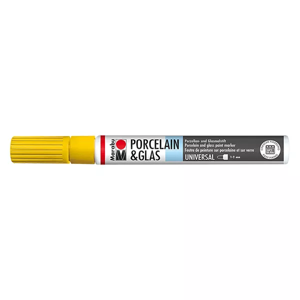 Crayon Jaune soleil 1-2mm pour verre/porcelaine (220)