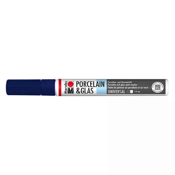 Crayon Bleu nuit 1-2mm pour verre/porcelaine (293)