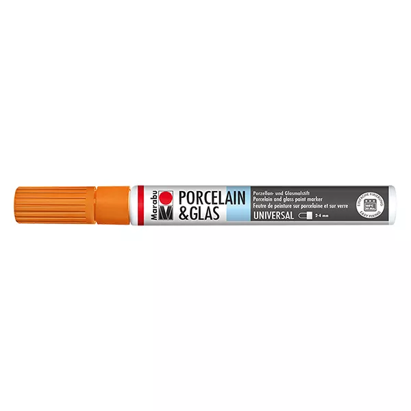 Crayon Mandarine 2-4mm pour verre/porcelaine (225)