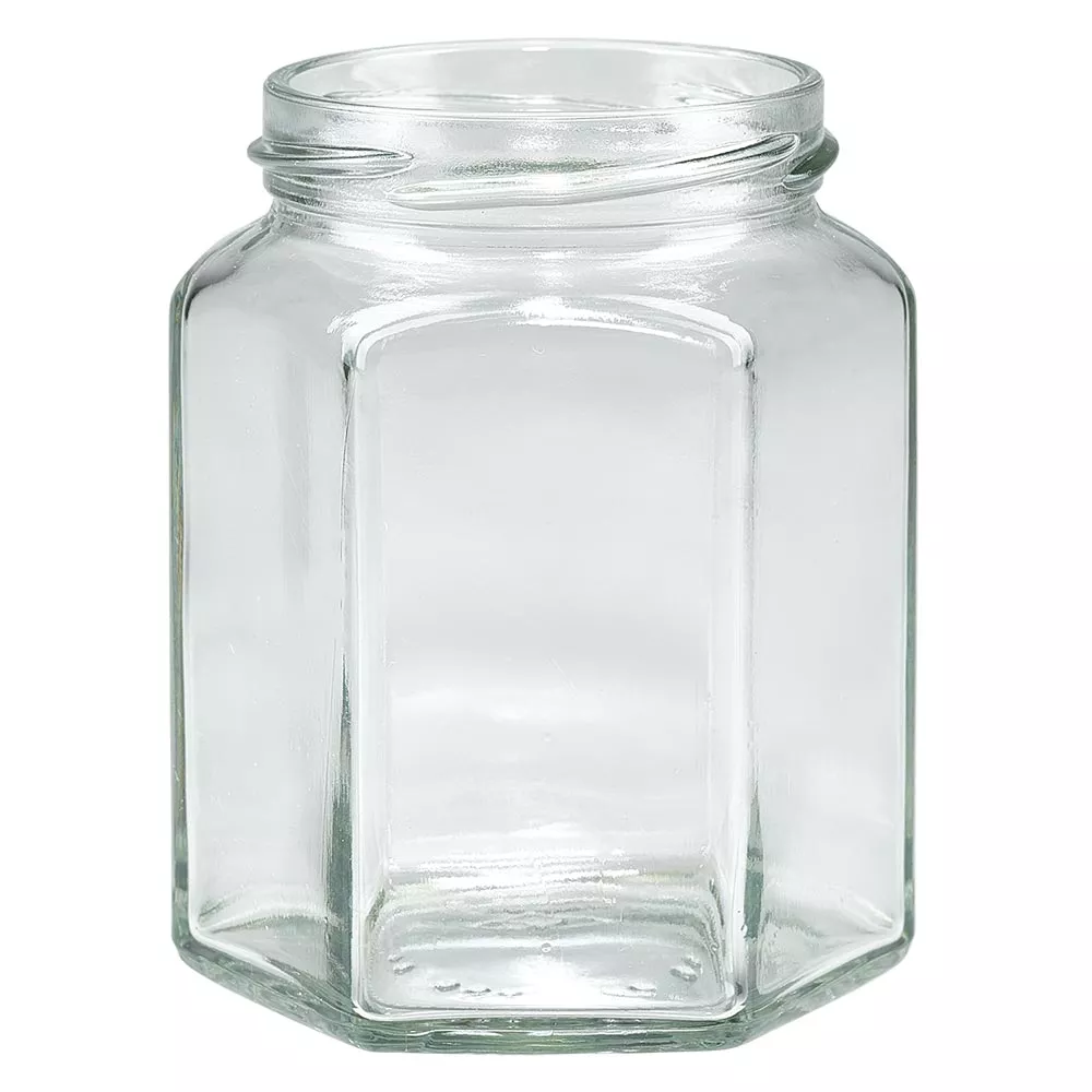 288ml Verre hexagonal sans couvercle (TO63) UNiTWIST