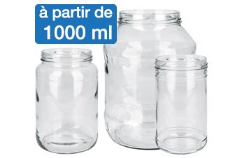 à partir de 1000ml