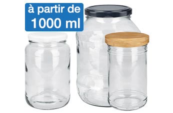 à partir de 1000ml